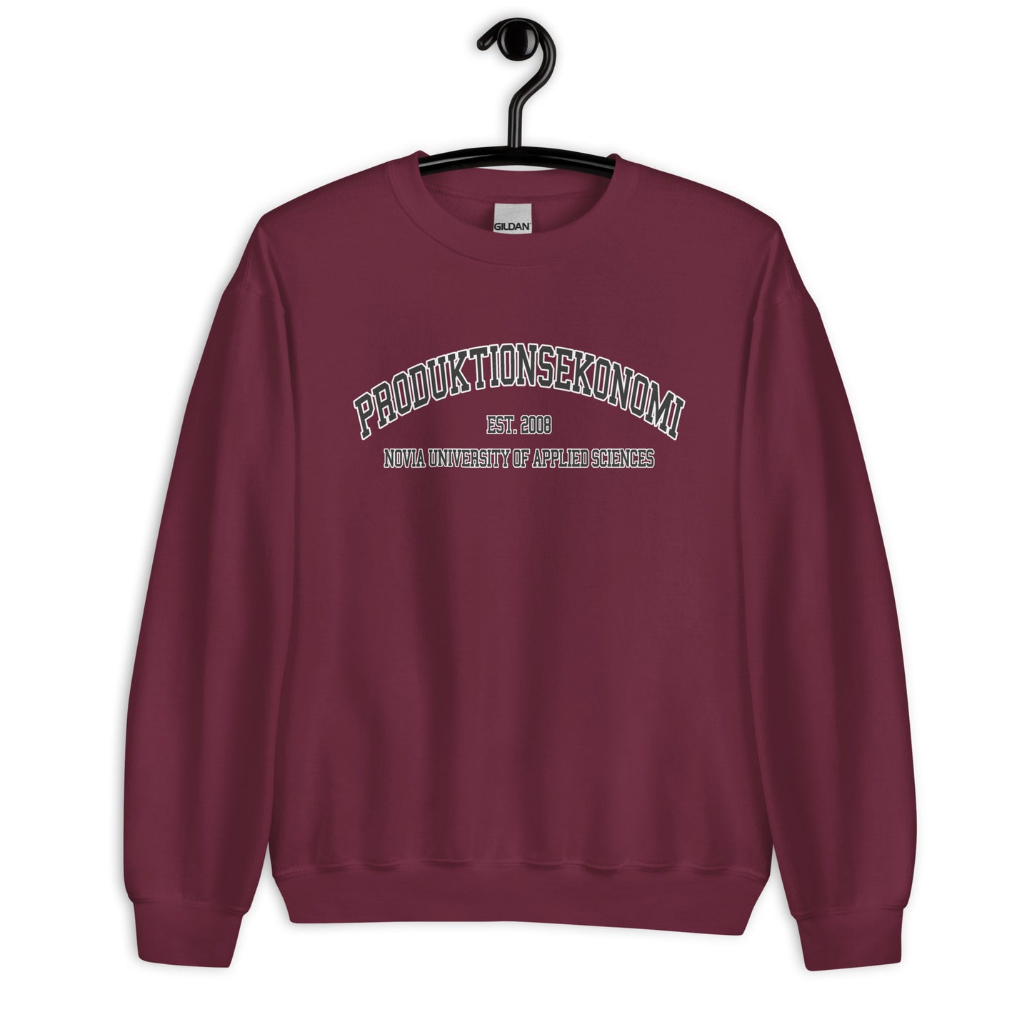 Produktionsekonomi Sweatshirt Svart Tryck