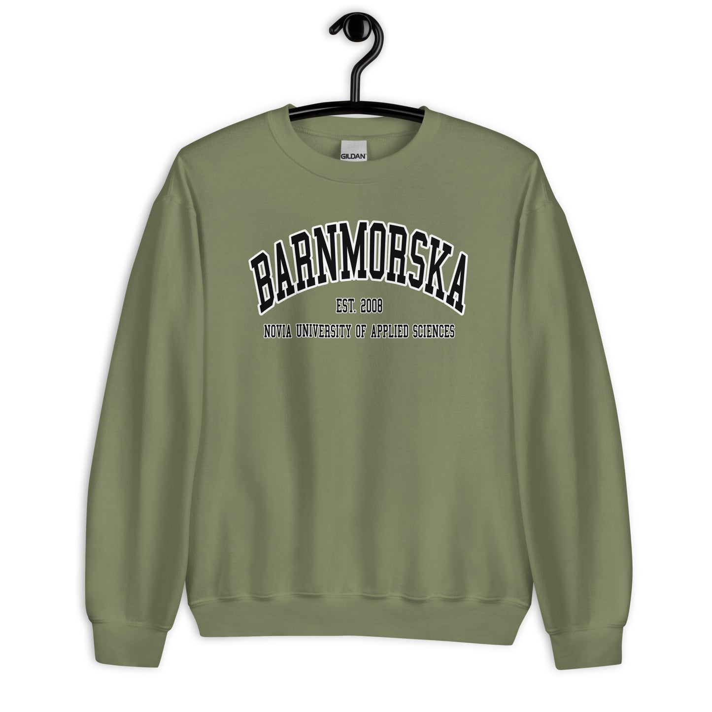 Barnmorska Sweatshirt Svart Tryck