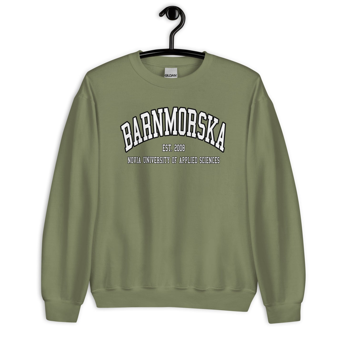 Barnmorska Sweatshirt Vitt Tryck