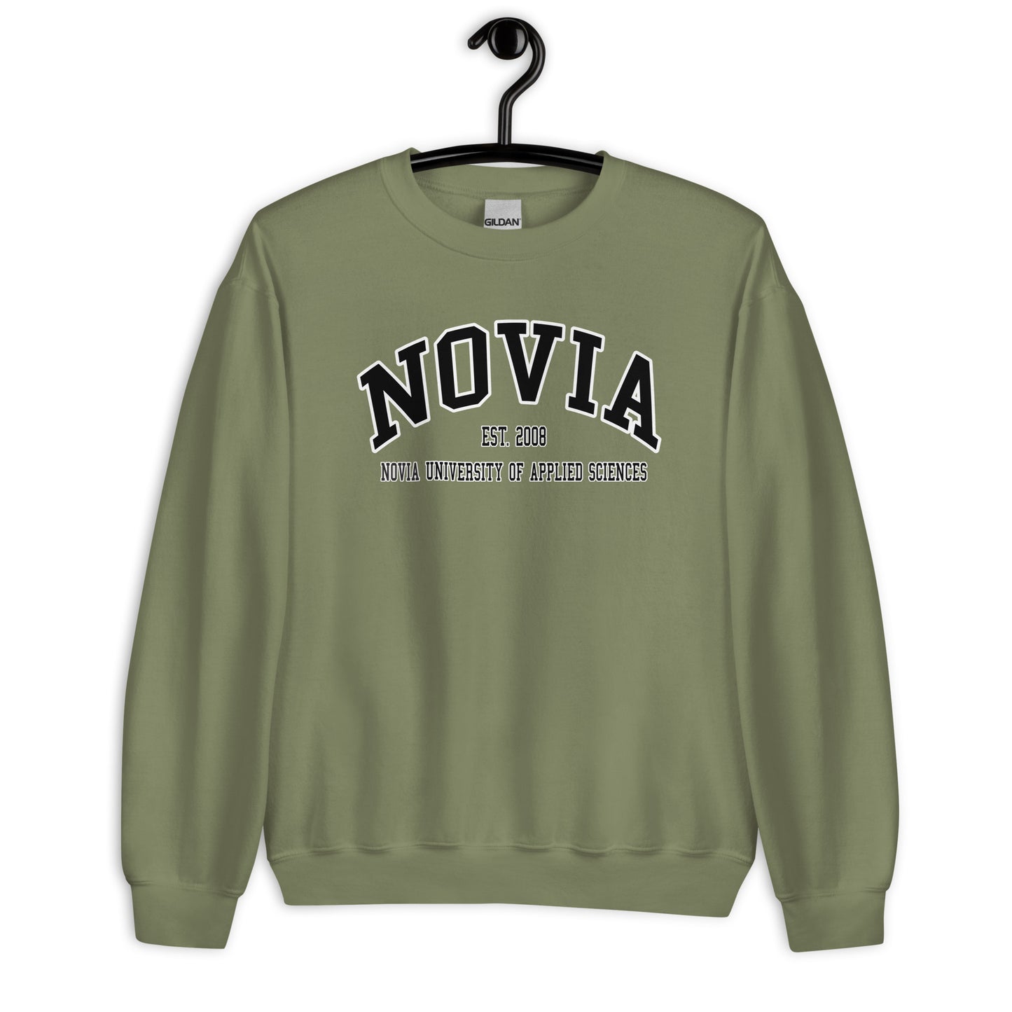 Novia Sweatshirt Svart Tryck