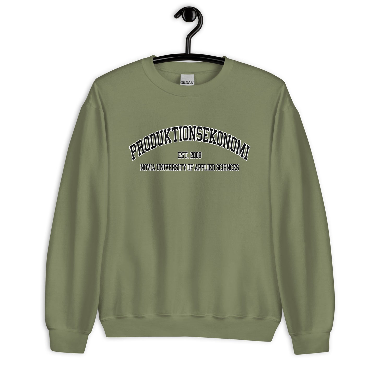 Produktionsekonomi Sweatshirt Svart Tryck