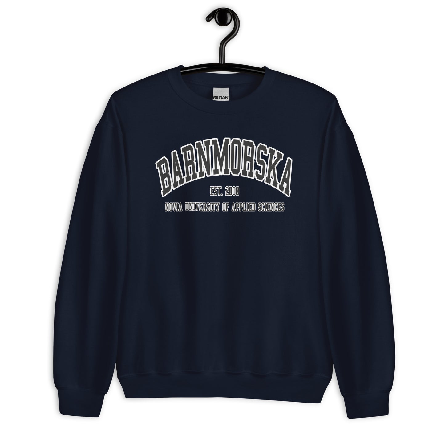 Barnmorska Sweatshirt Svart Tryck