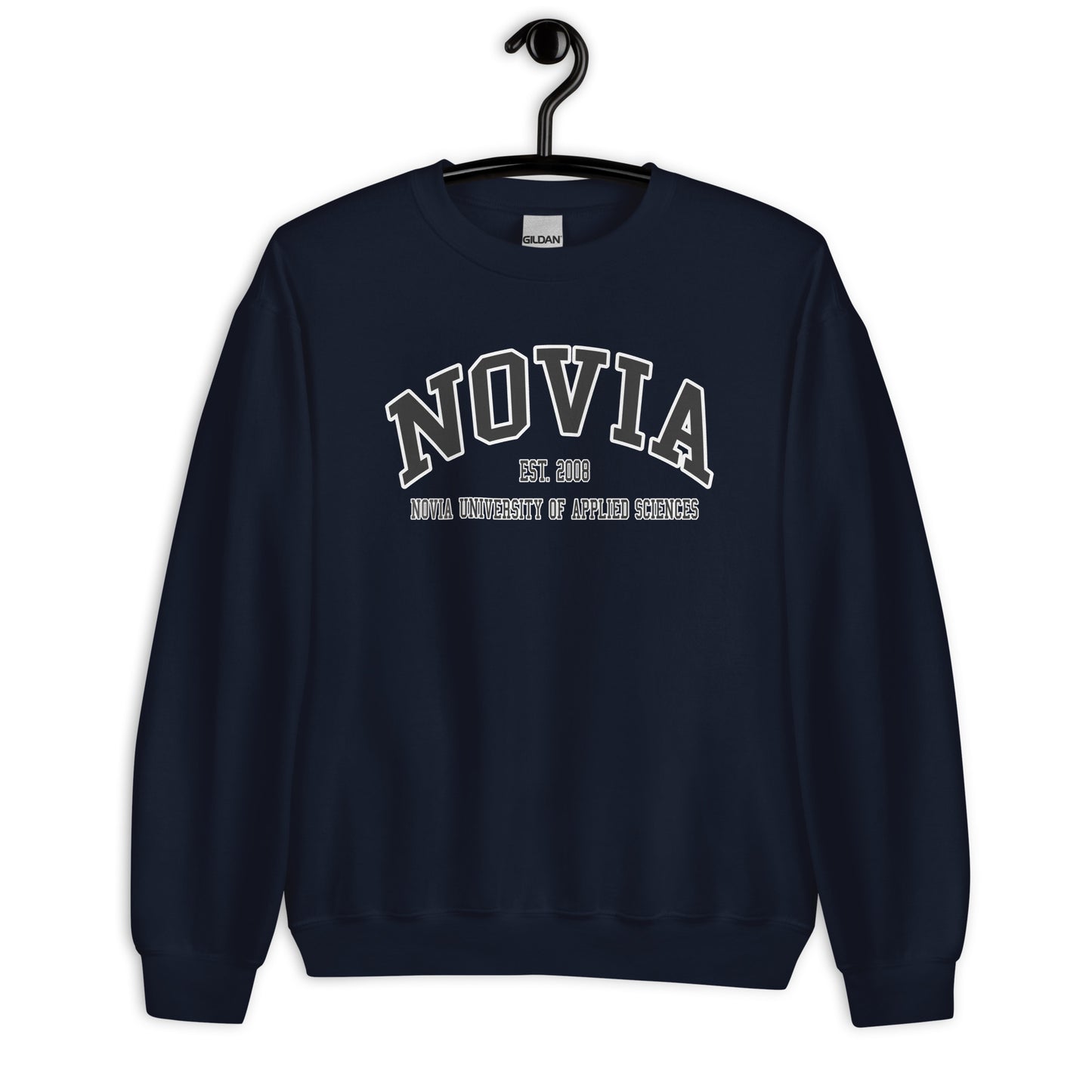 Novia Sweatshirt Svart Tryck