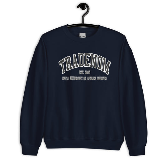 Tradenom Sweatshirt Svart Tryck