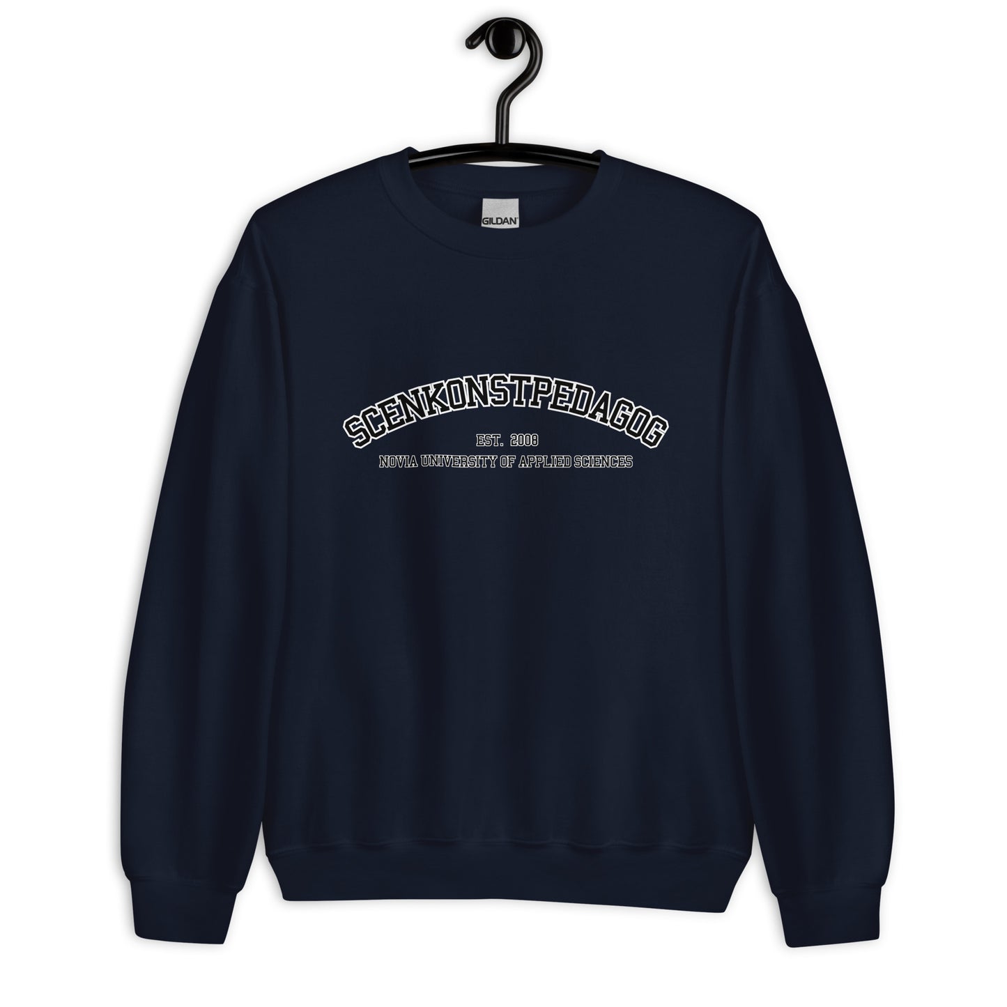 Scenkonstpedagog Sweatshirt Svart Tryck