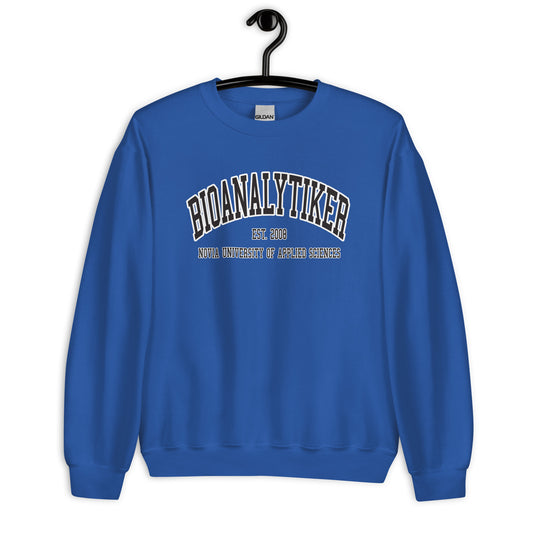 Bioanalytiker Sweatshirt Svart Tryck