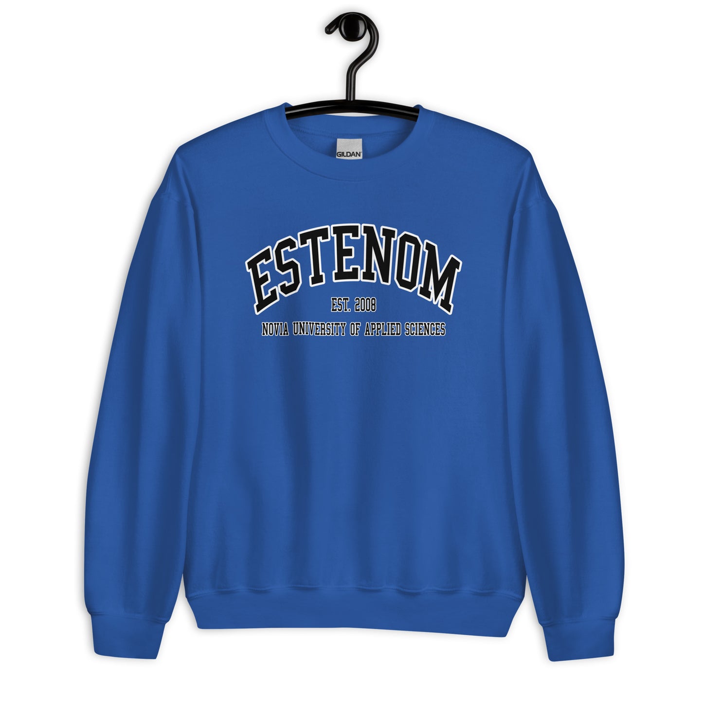 Estenom Sweatshirt Svart Tryck