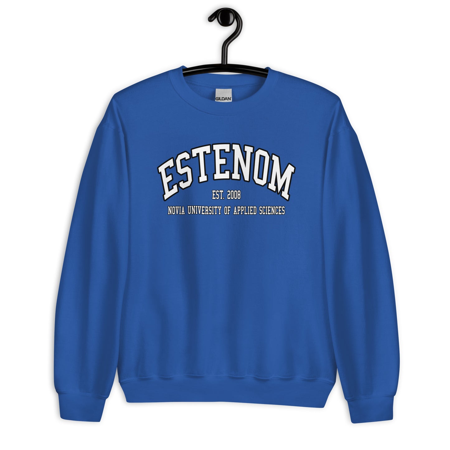 Estenom Sweatshirt Vitt Tryck