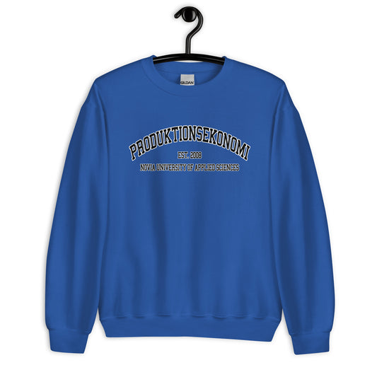 Produktionsekonomi Sweatshirt Svart Tryck