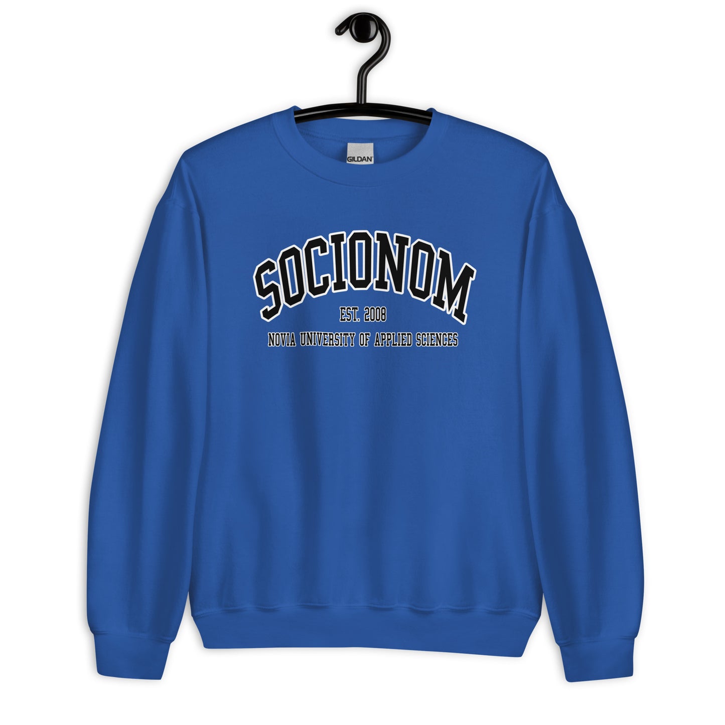 Socionom Sweatshirt Svart Tryck