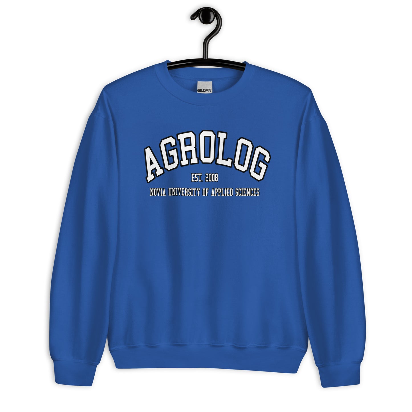 Agrolog Sweatshirt Vitt Tryck