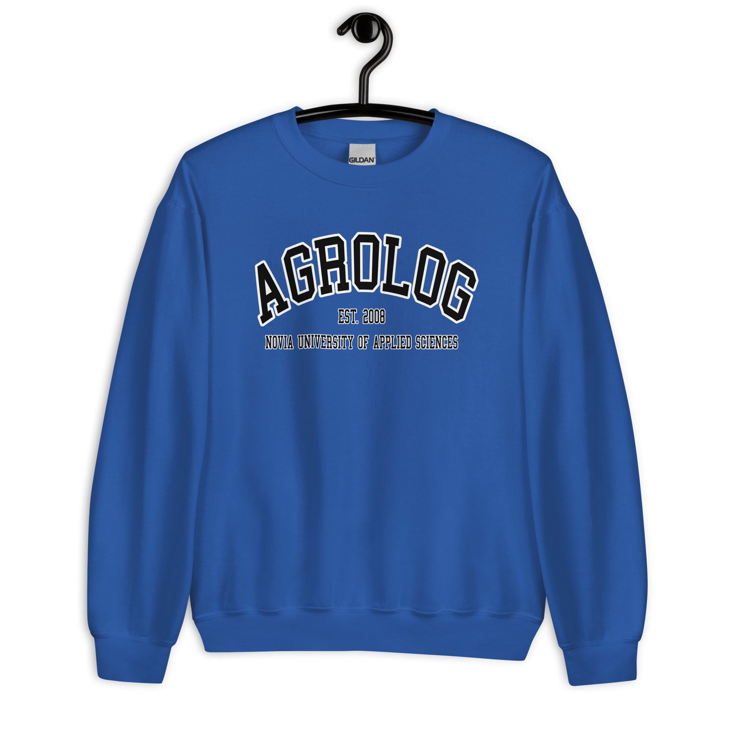 Agrolog Sweatshirt Svart Tryck