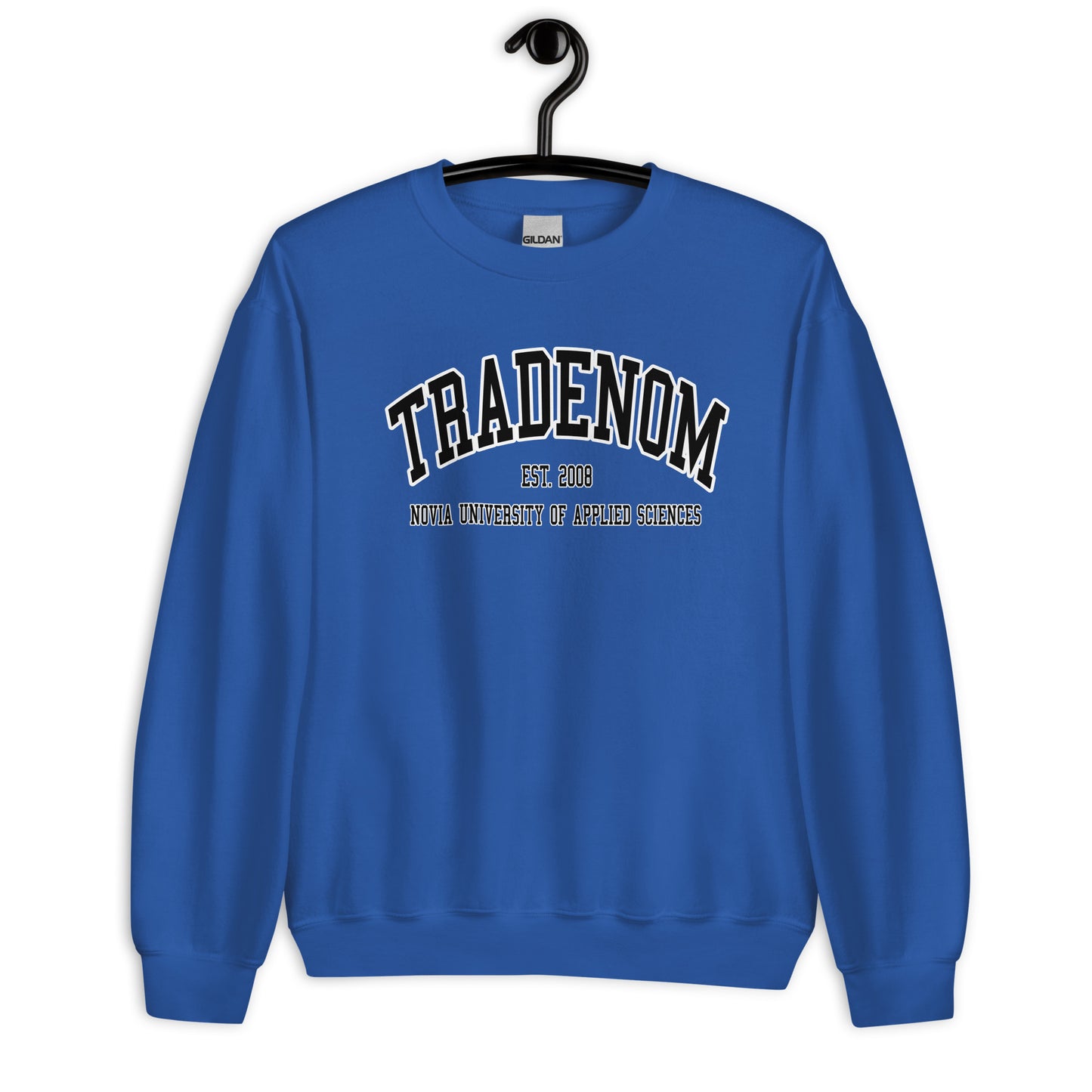 Tradenom Sweatshirt Svart Tryck