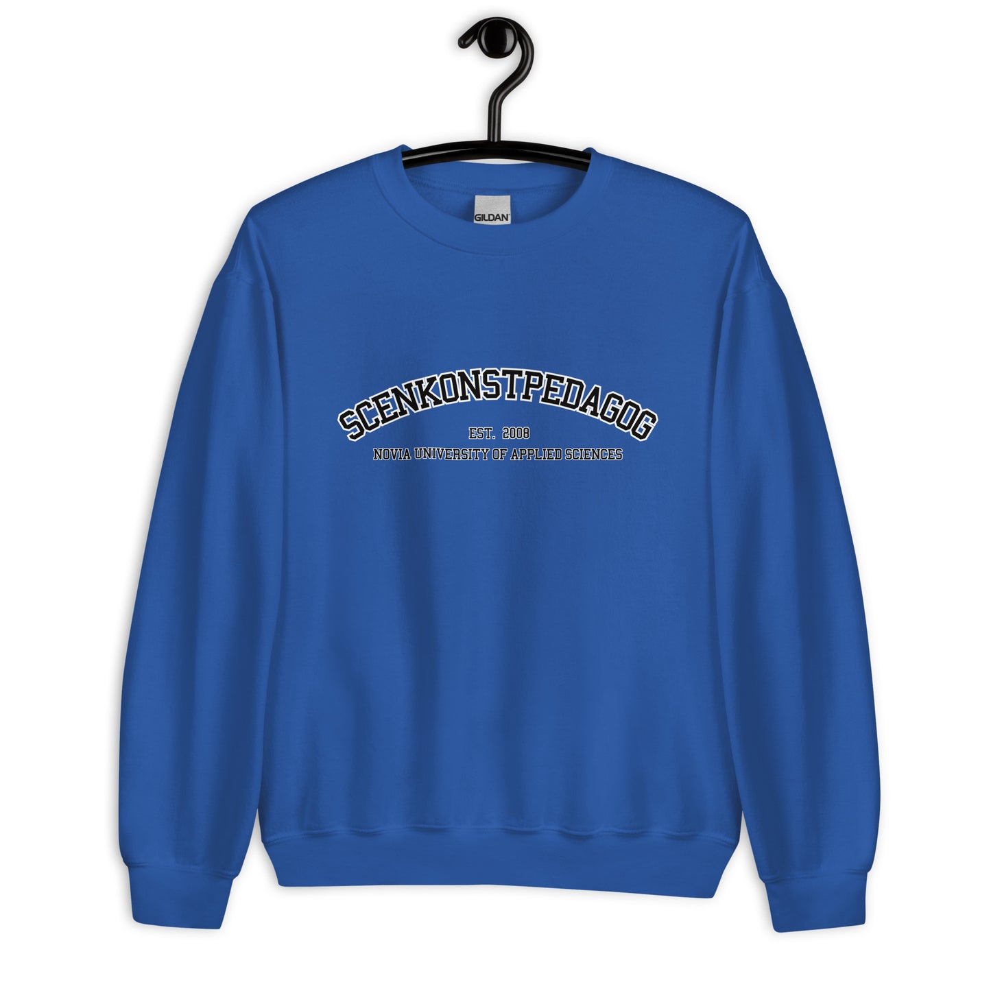 Scenkonstpedagog Sweatshirt Svart Tryck