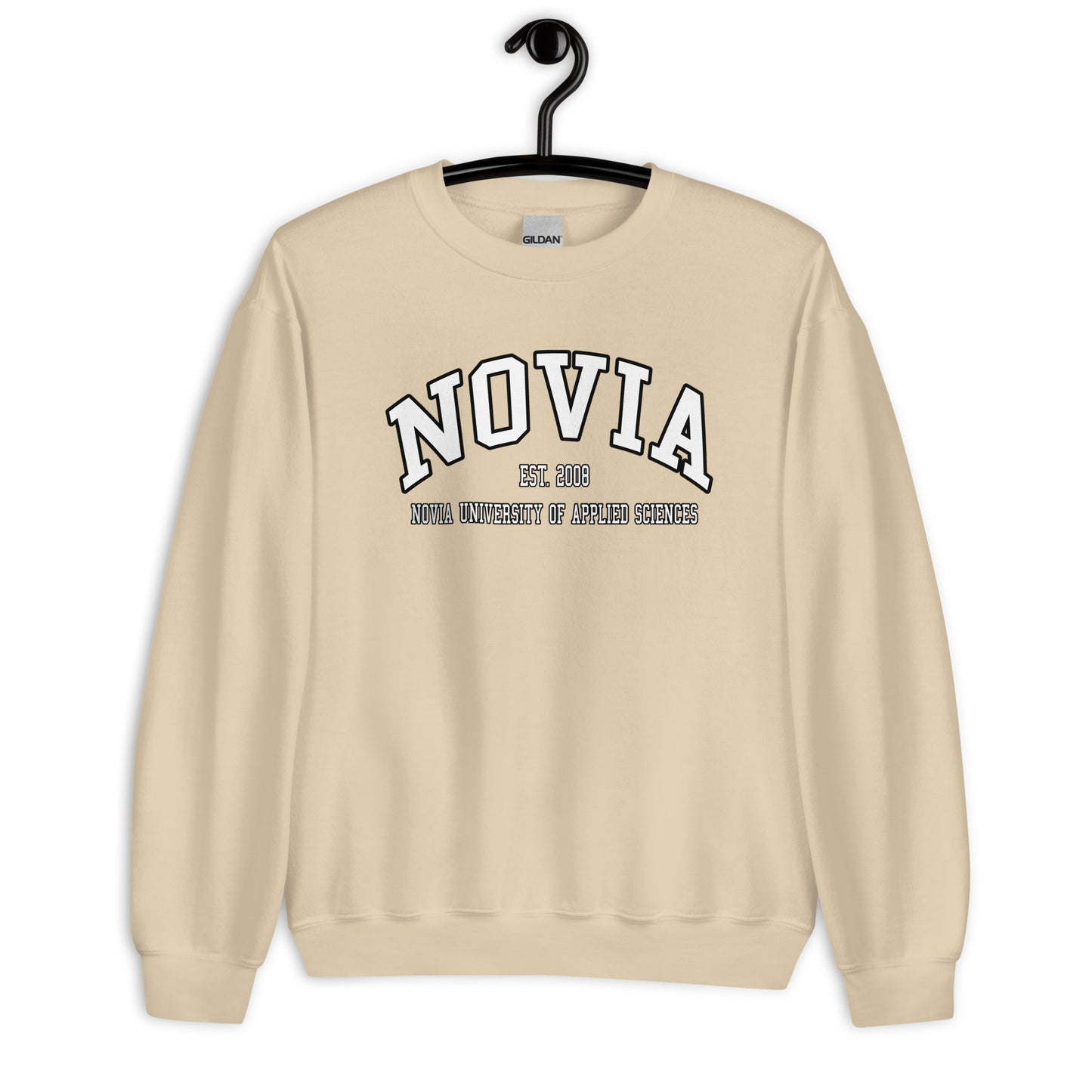 Novia Sweatshirt Vitt Tryck