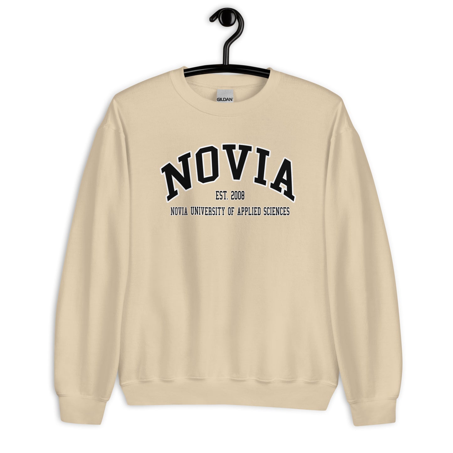 Novia Sweatshirt Svart Tryck