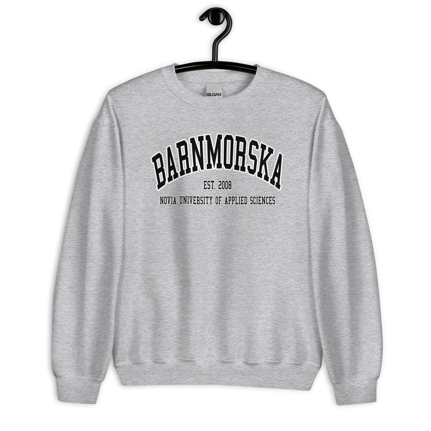 Barnmorska Sweatshirt Svart Tryck