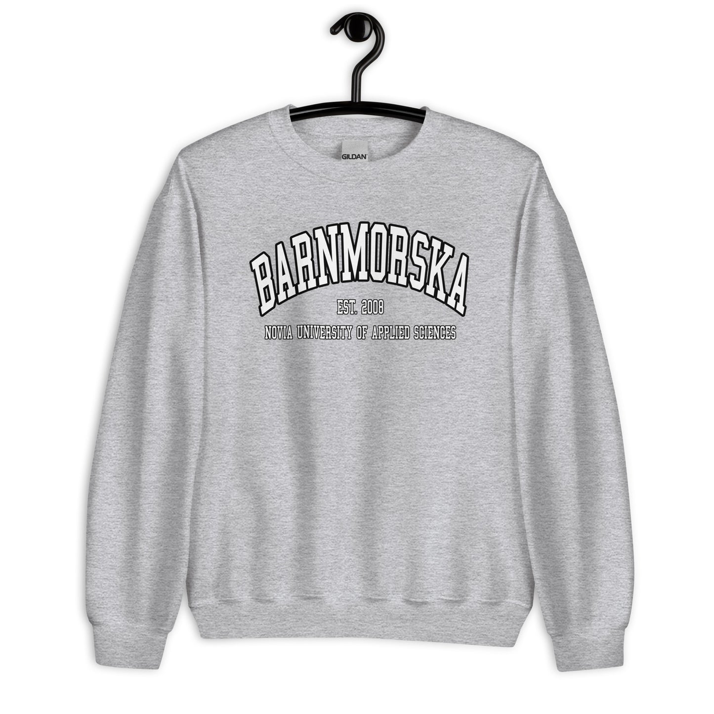 Barnmorska Sweatshirt Vitt Tryck