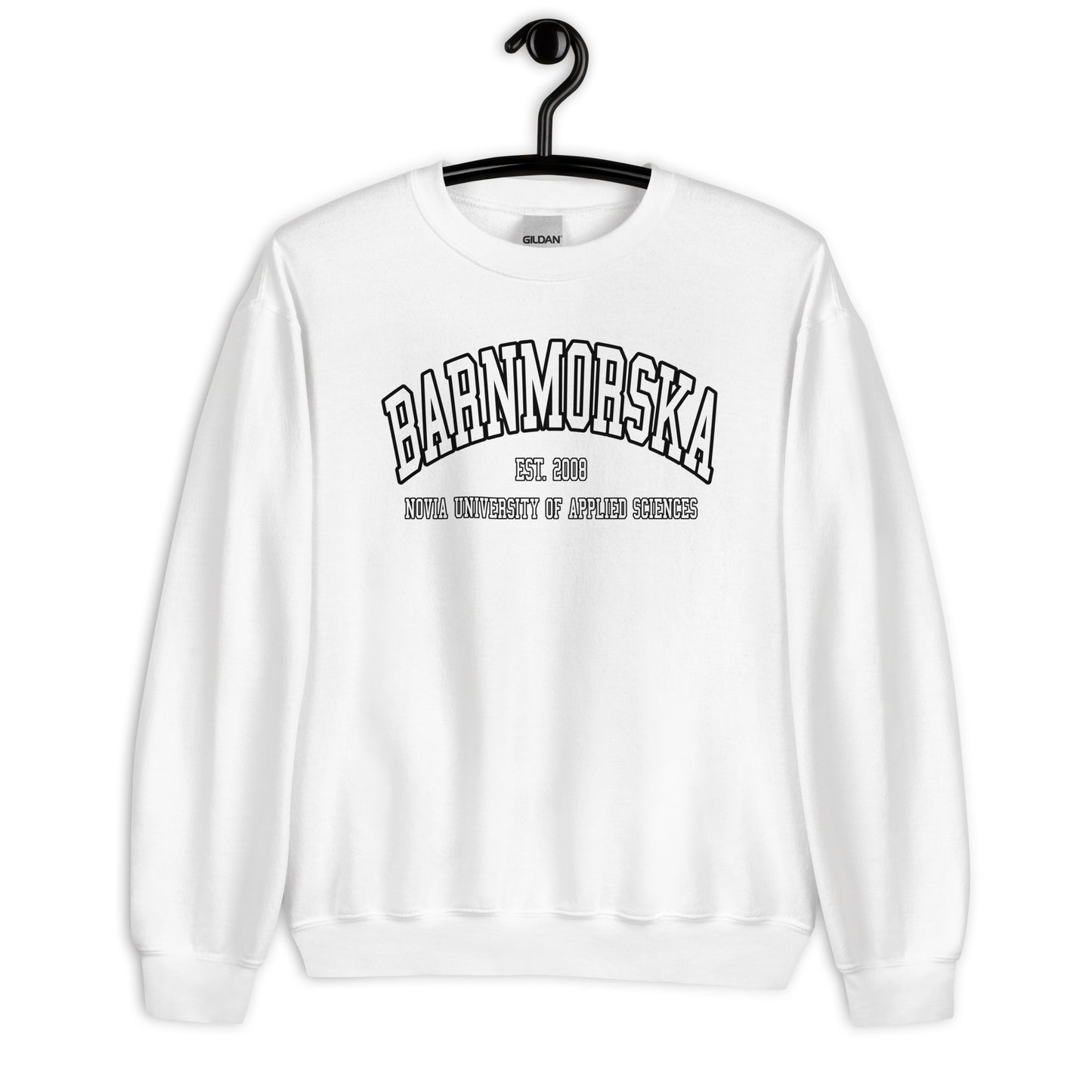 Barnmorska Sweatshirt Vitt Tryck