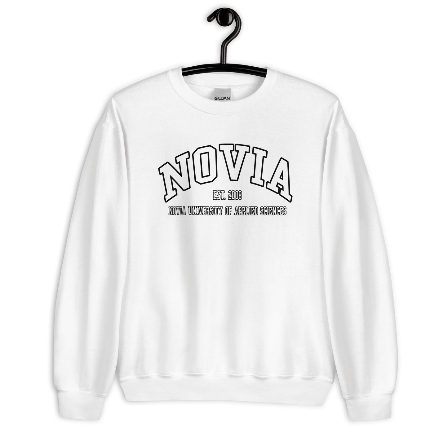 Novia Sweatshirt Vitt Tryck