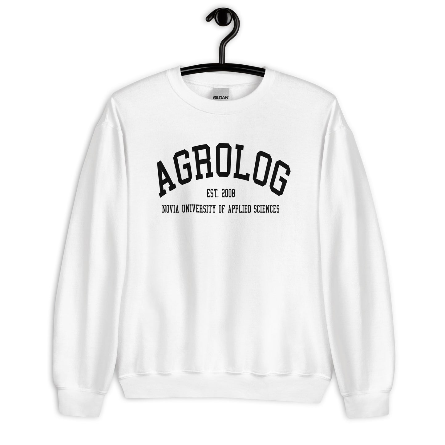 Agrolog Sweatshirt Svart Tryck