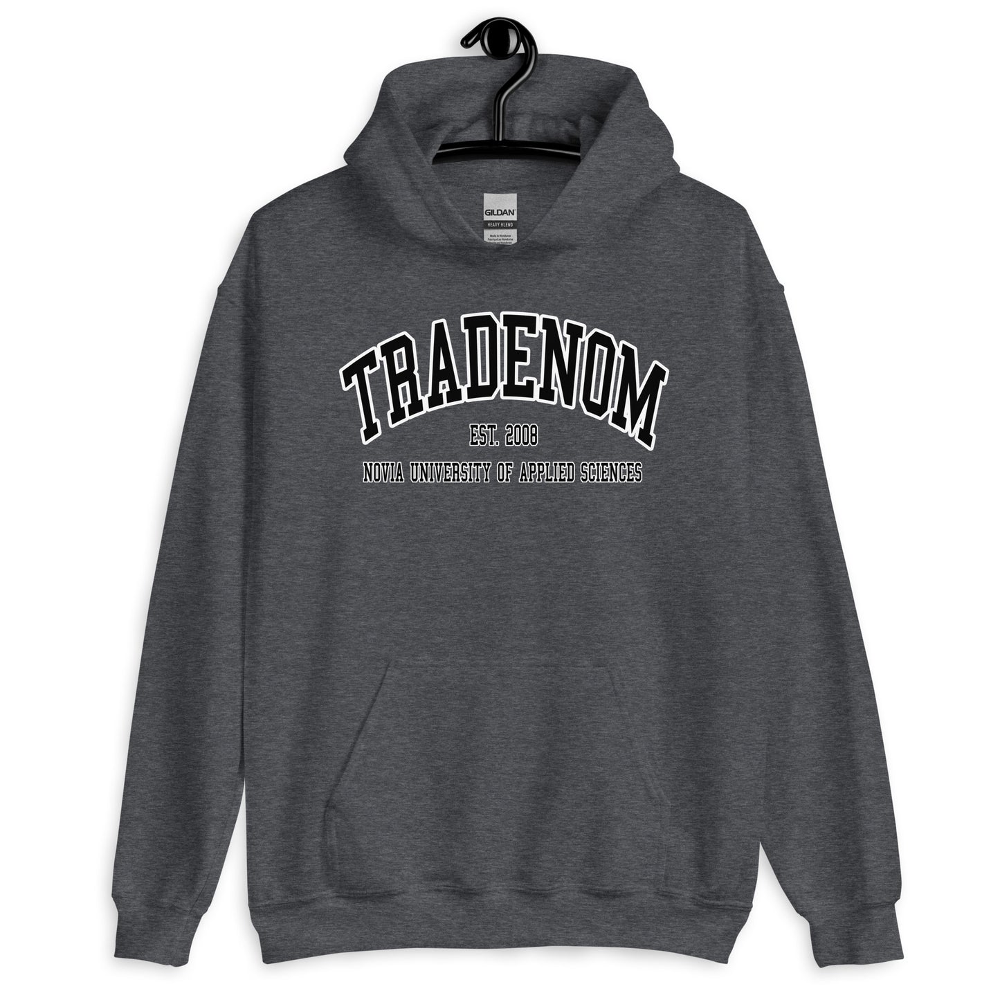 Tradenom Hoodie Svart Tryck