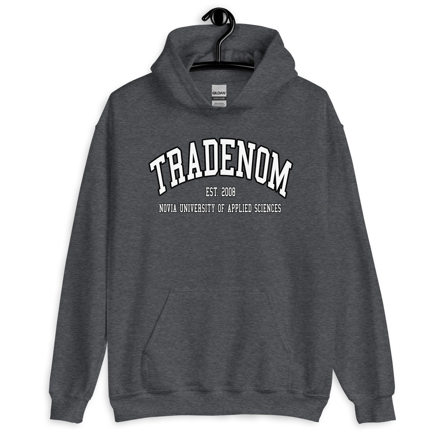 Tradenom Hoodie Vitt Tryck