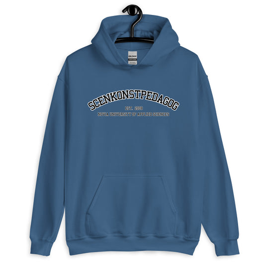 Scenkonstpedagog Hoodie Svart Tryck