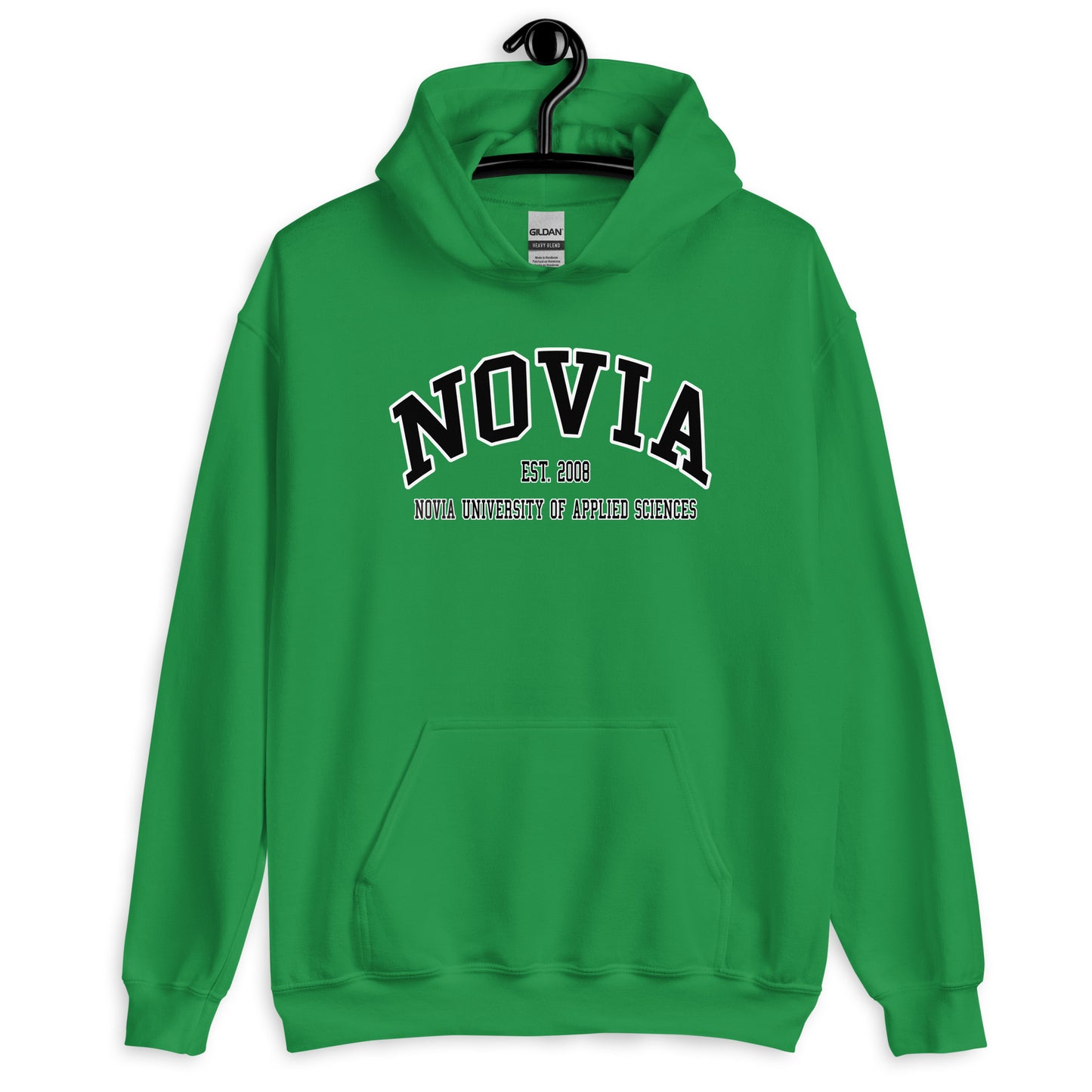 Novia Hoodie Svart Tryck