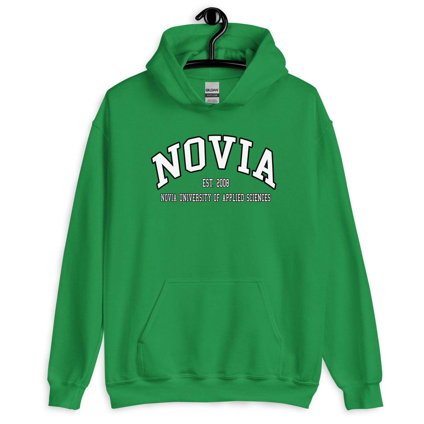 Novia Hoodie Vitt Tryck