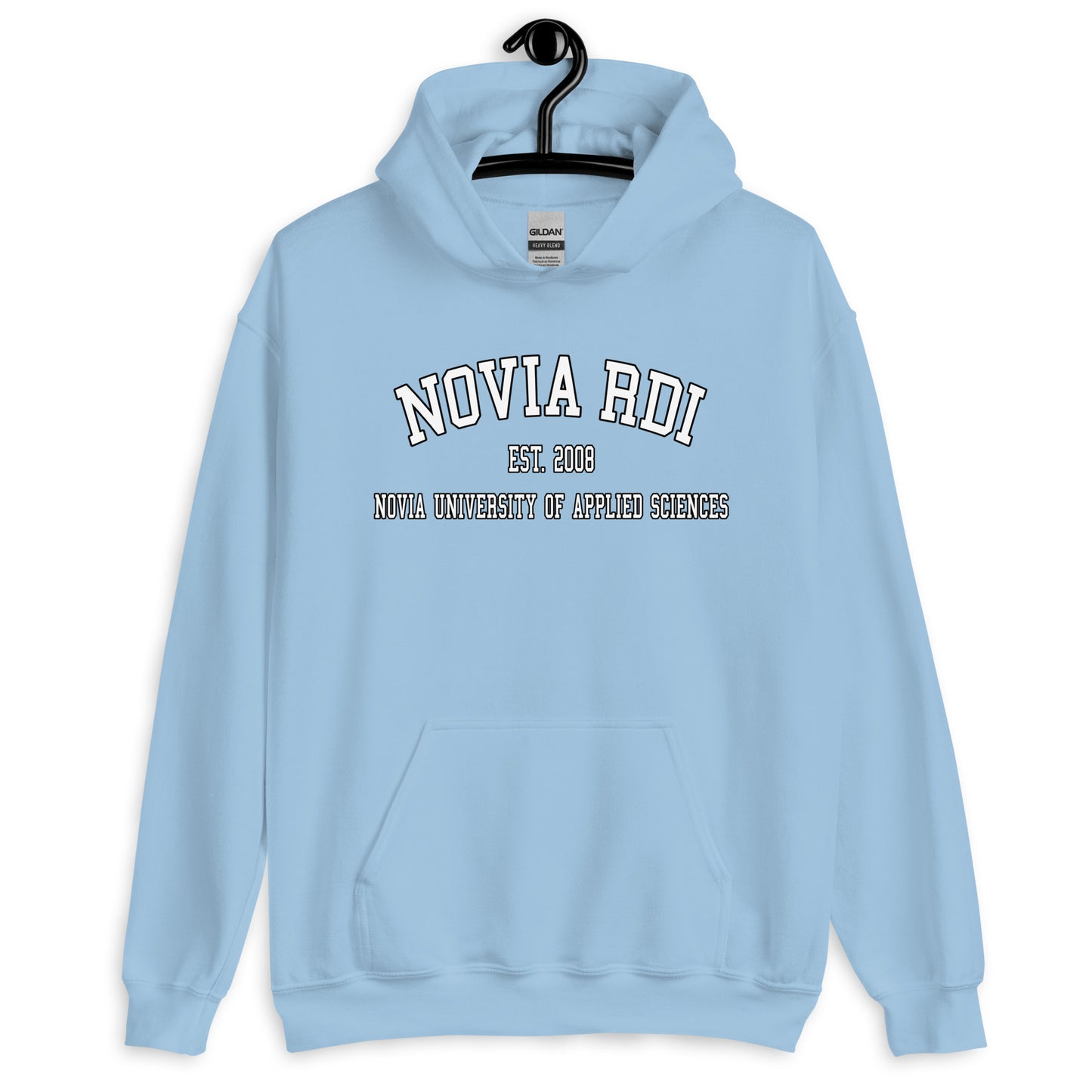 Novia RDI Hoodie Vitt Tryck