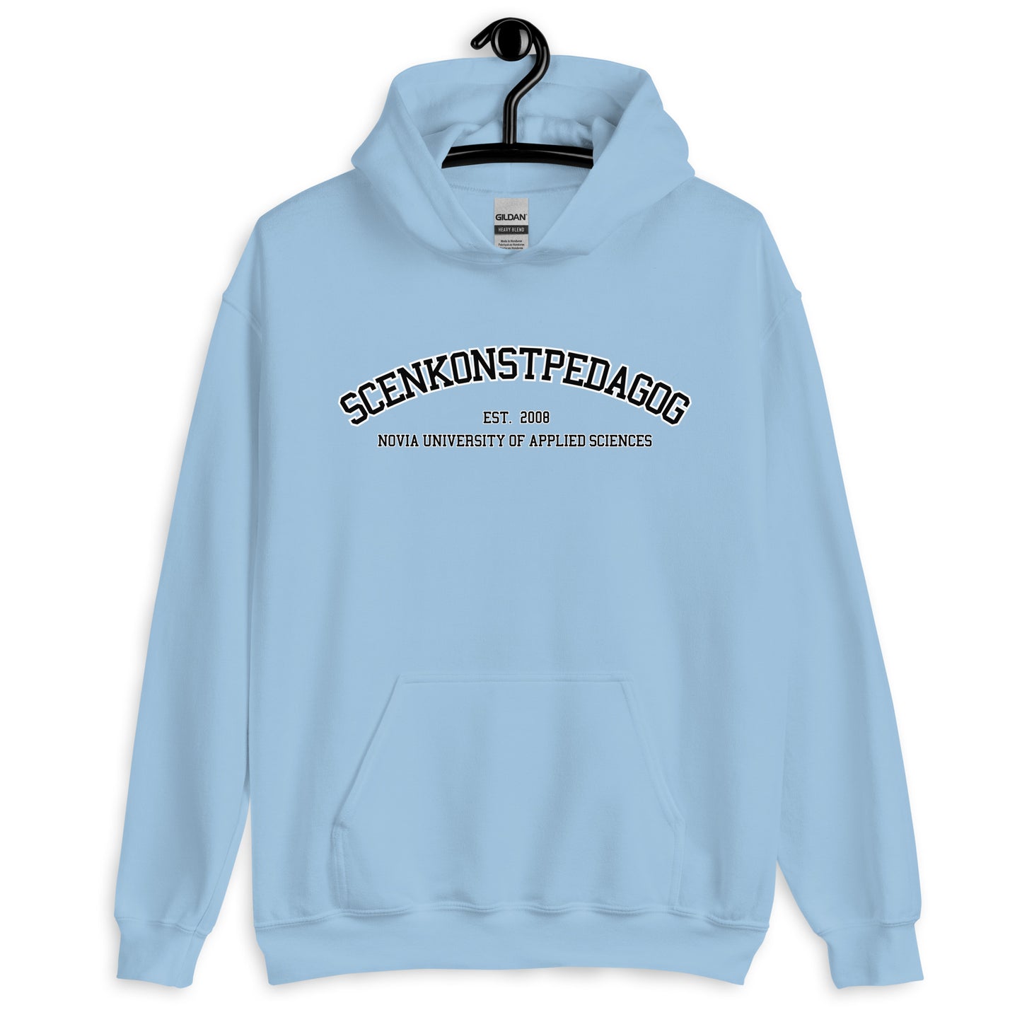 Scenkonstpedagog Hoodie Svart Tryck