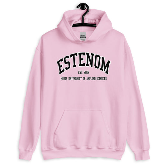 Estenom Hoodie Svart Tryck