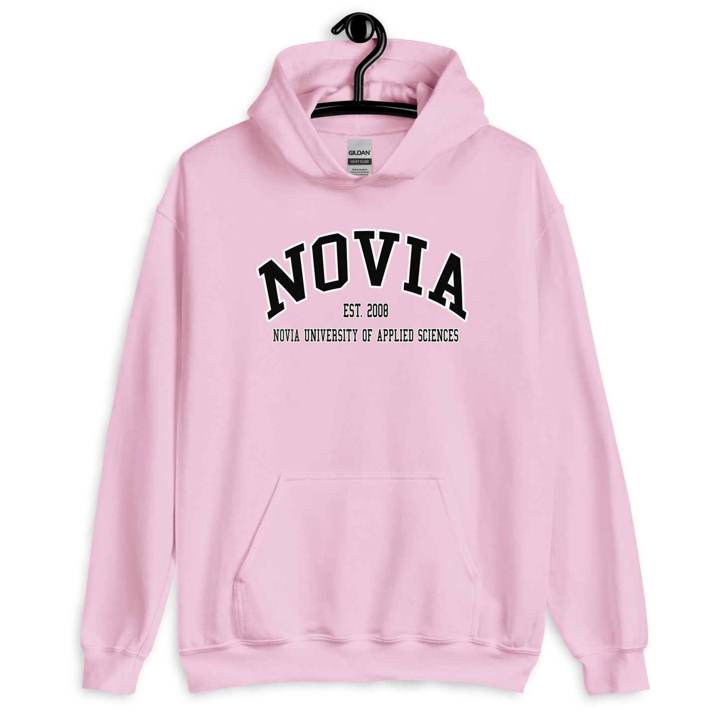 Novia Hoodie Svart Tryck