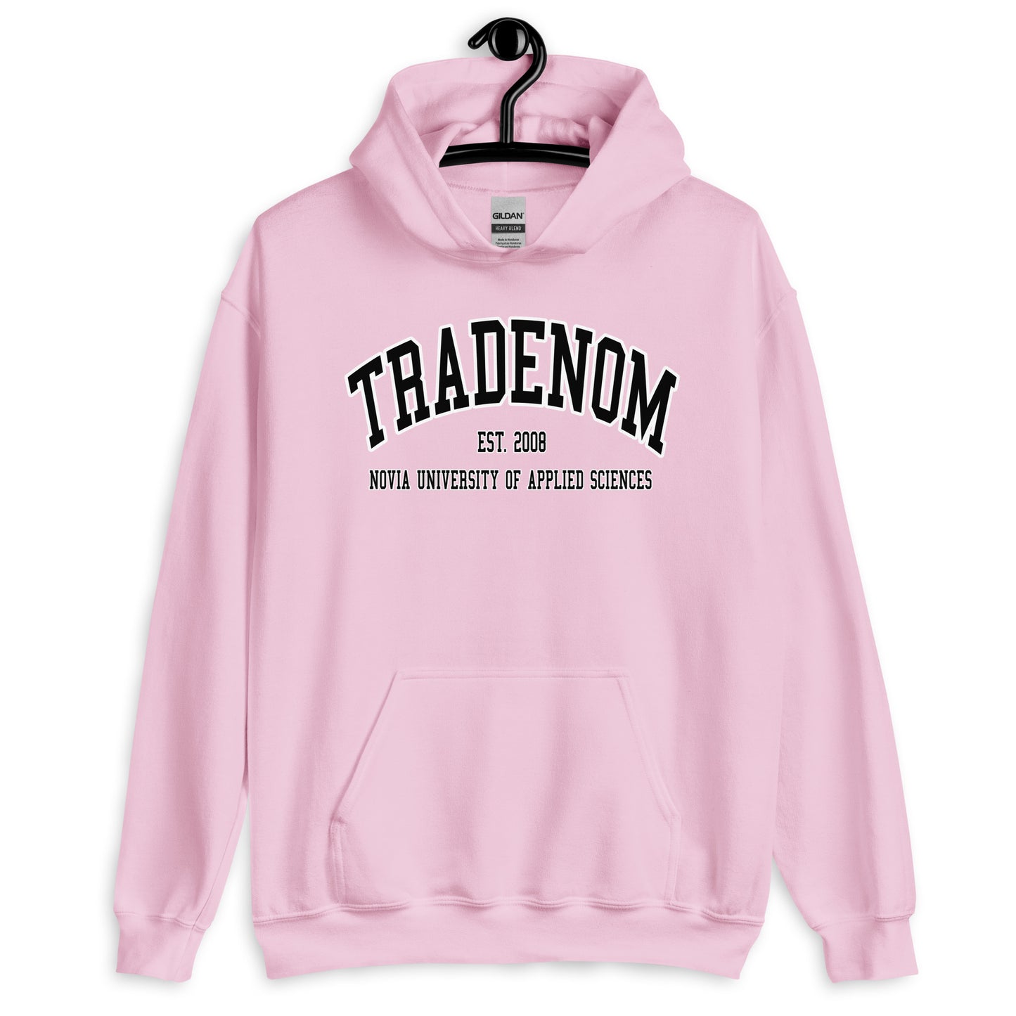 Tradenom Hoodie Svart Tryck