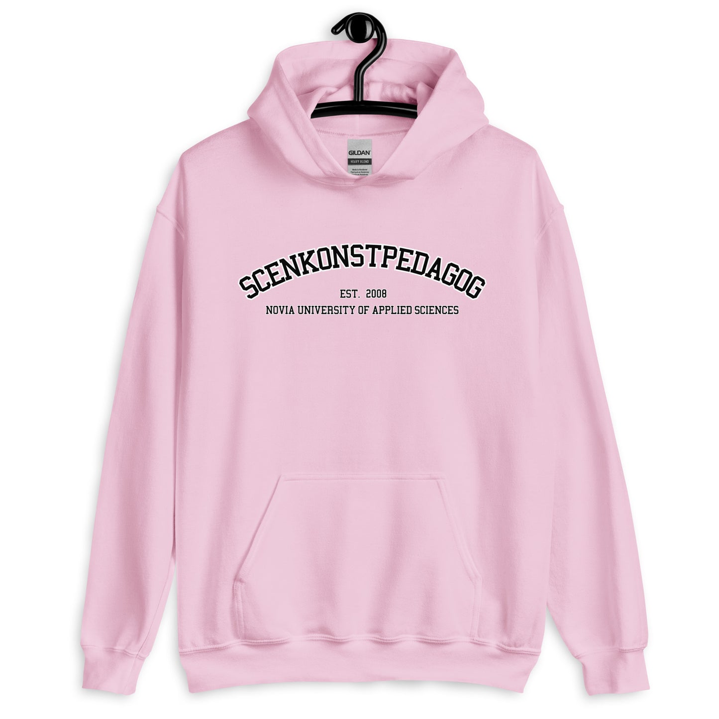 Scenkonstpedagog Hoodie Svart Tryck