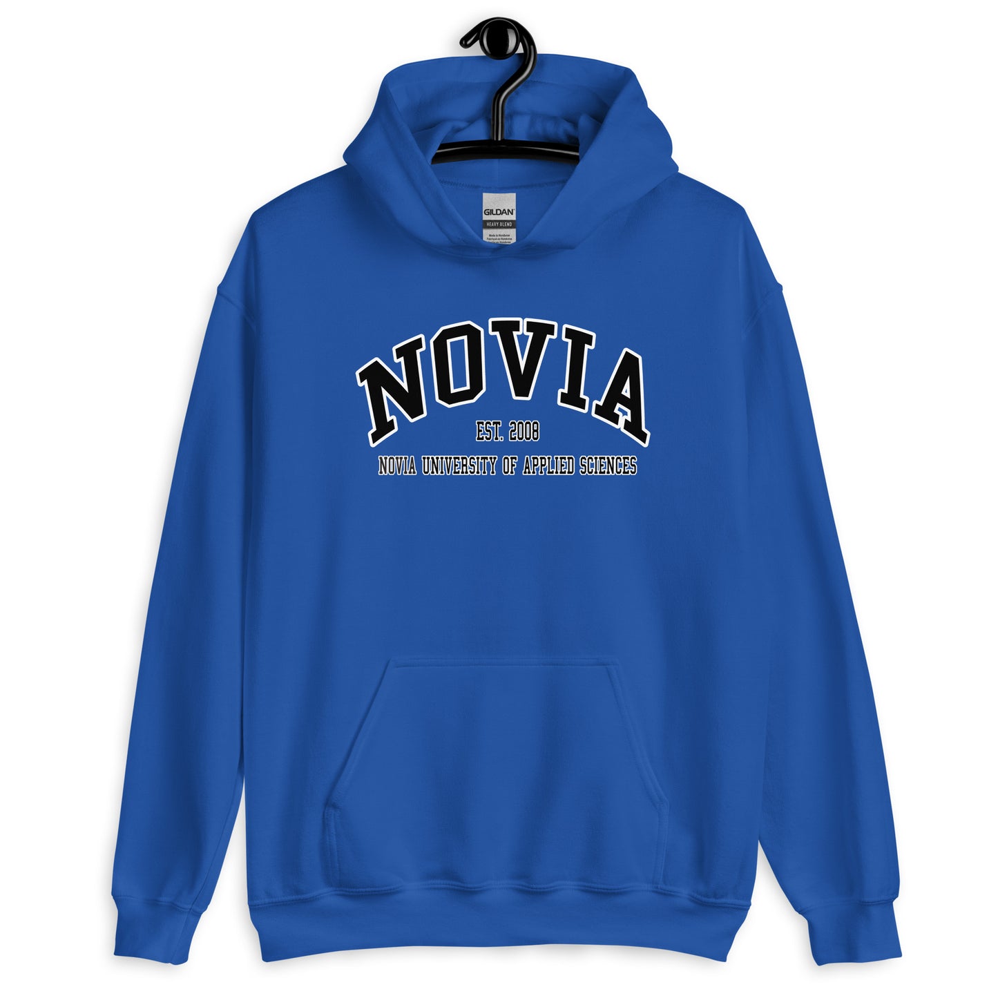 Novia Hoodie Svart Tryck