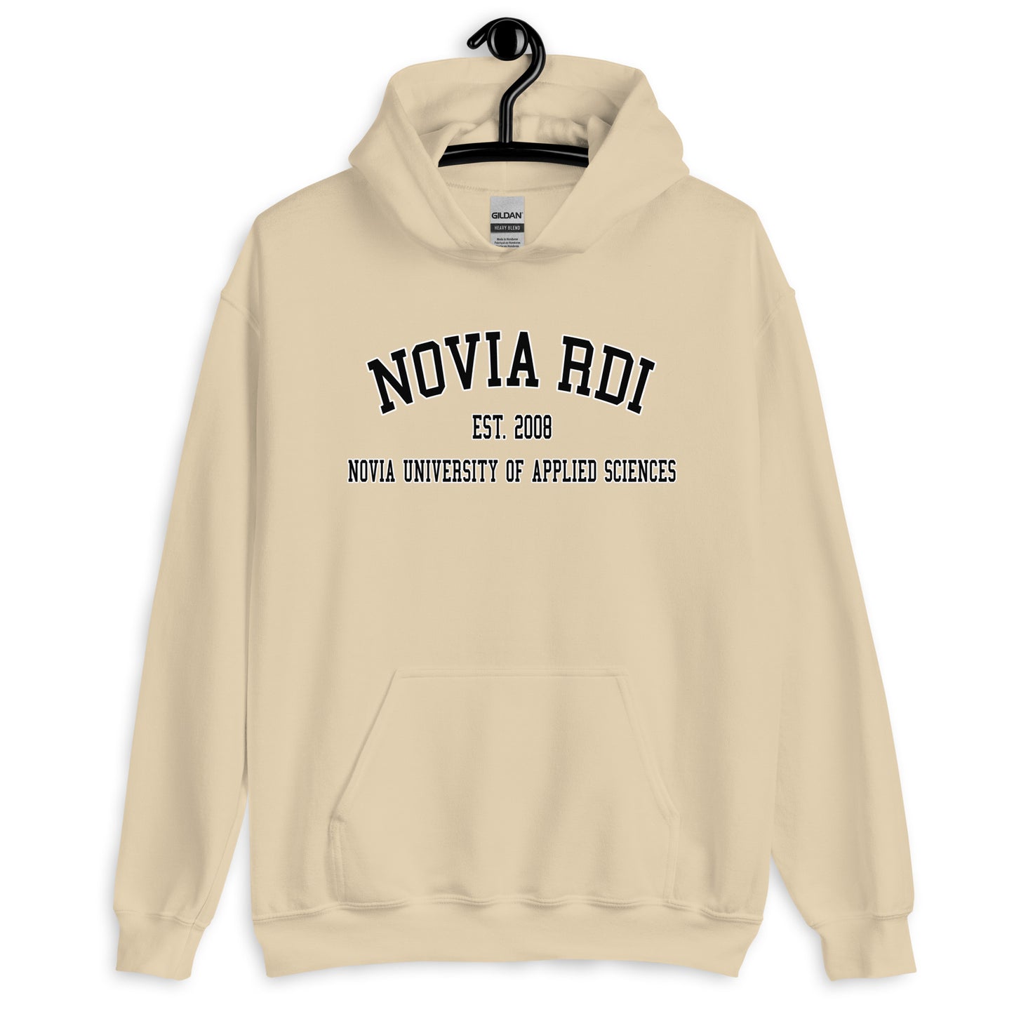 Novia RDI Hoodie Svart Tryck