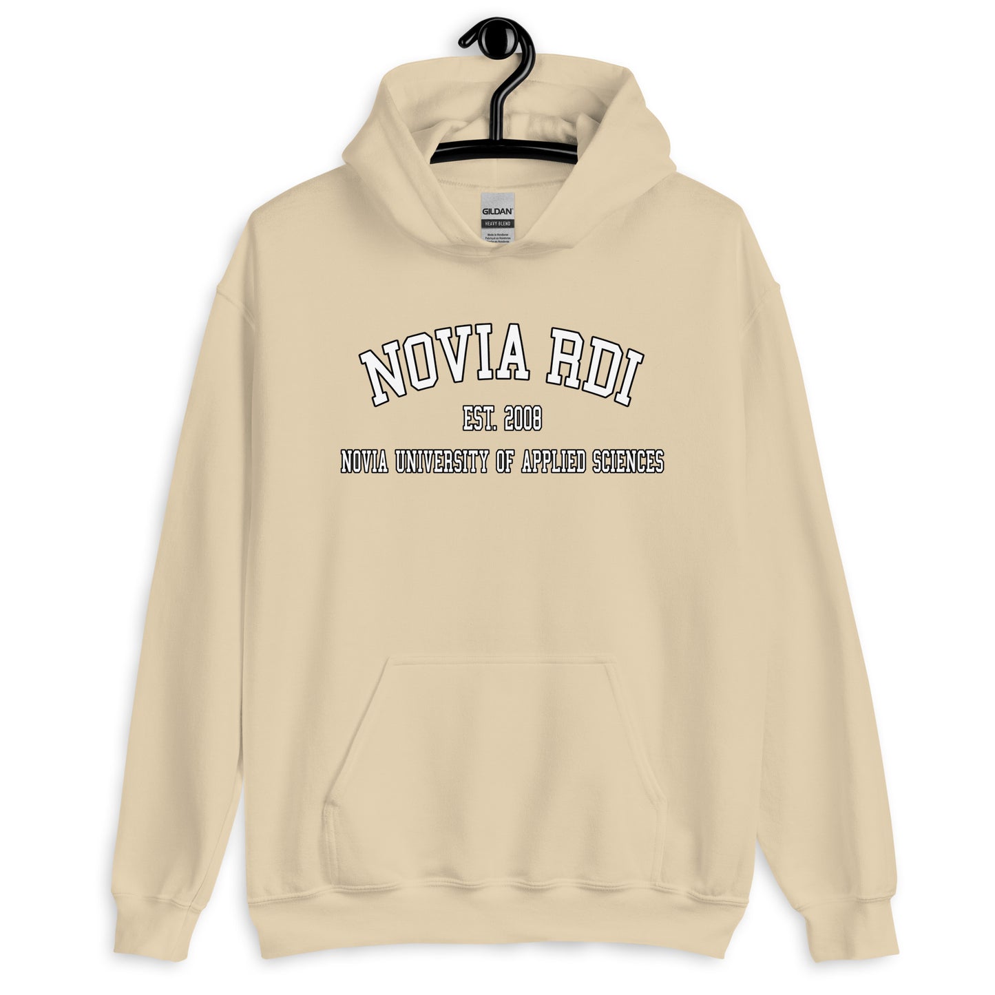 Novia RDI Hoodie Vitt Tryck