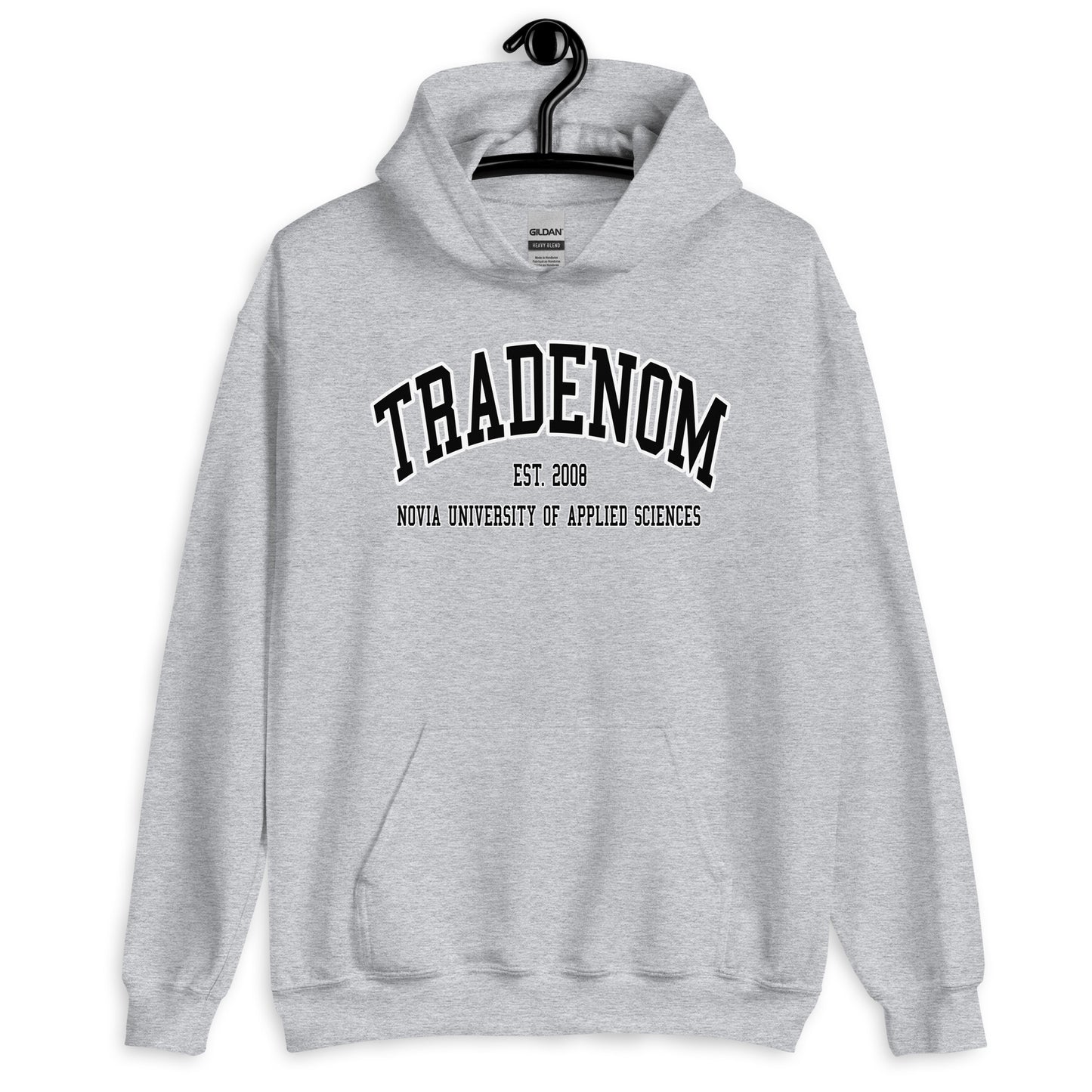 Tradenom Hoodie Svart Tryck