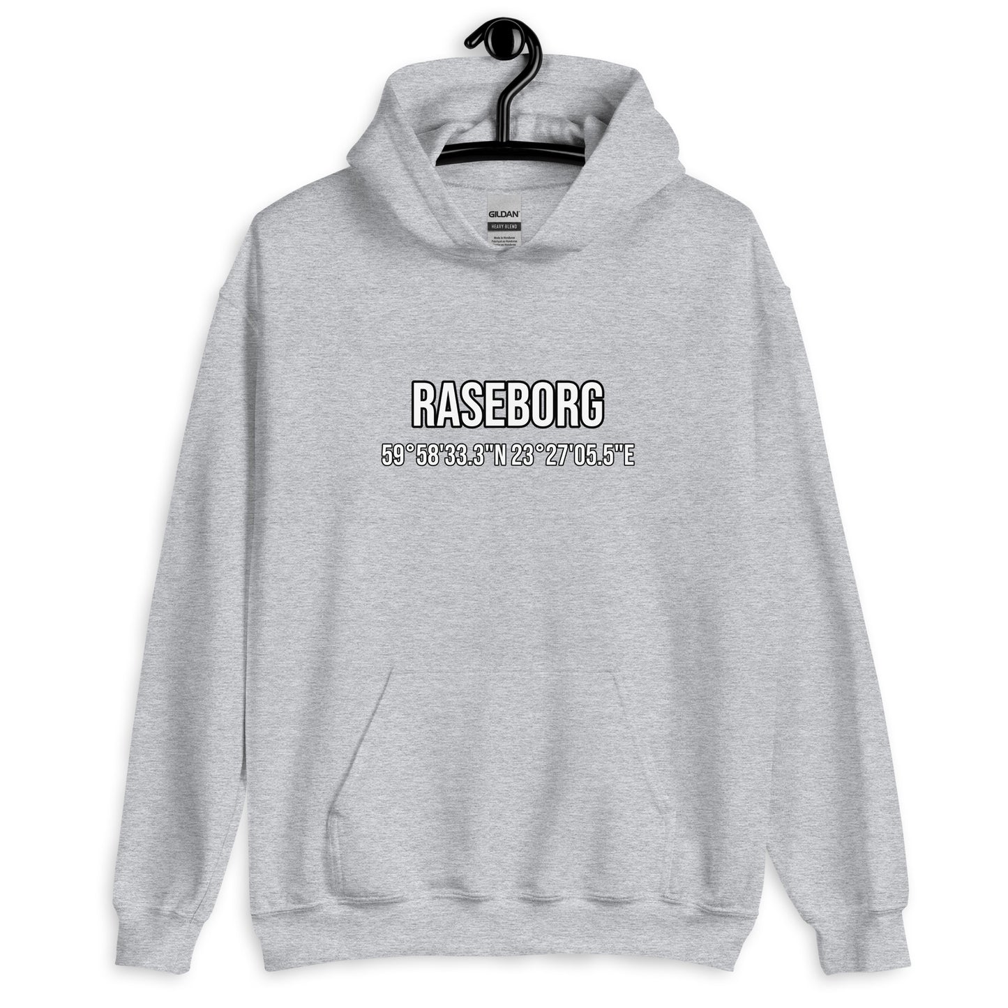 RASEBORG Koordinater Hoodie