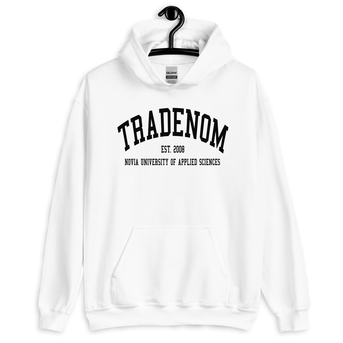 Tradenom Hoodie Svart Tryck