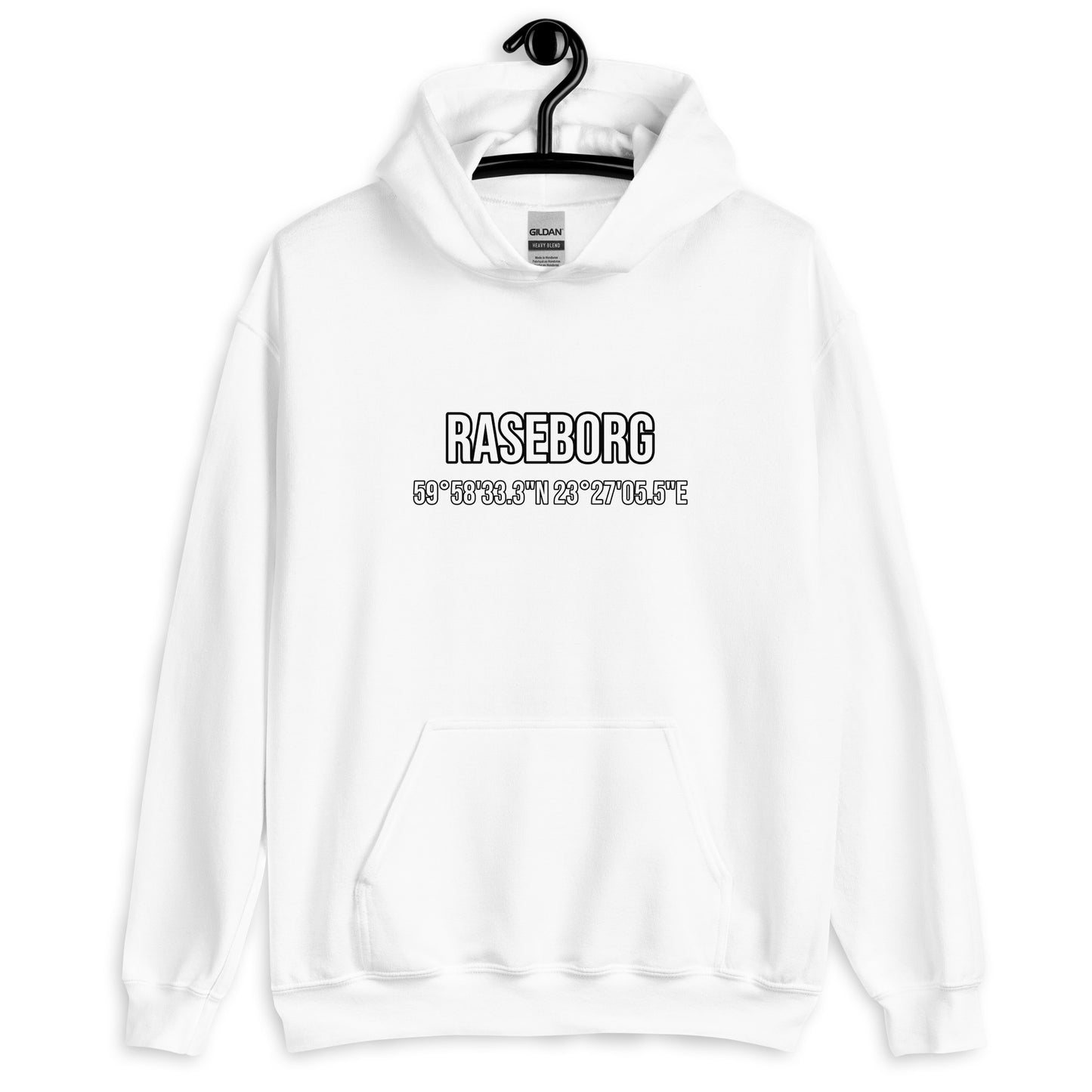 RASEBORG Koordinater Hoodie